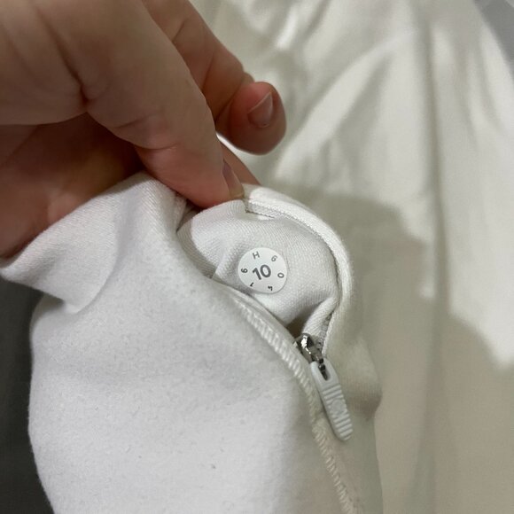 White lululemon cropped sweater size 10 - Picture 5 of 5